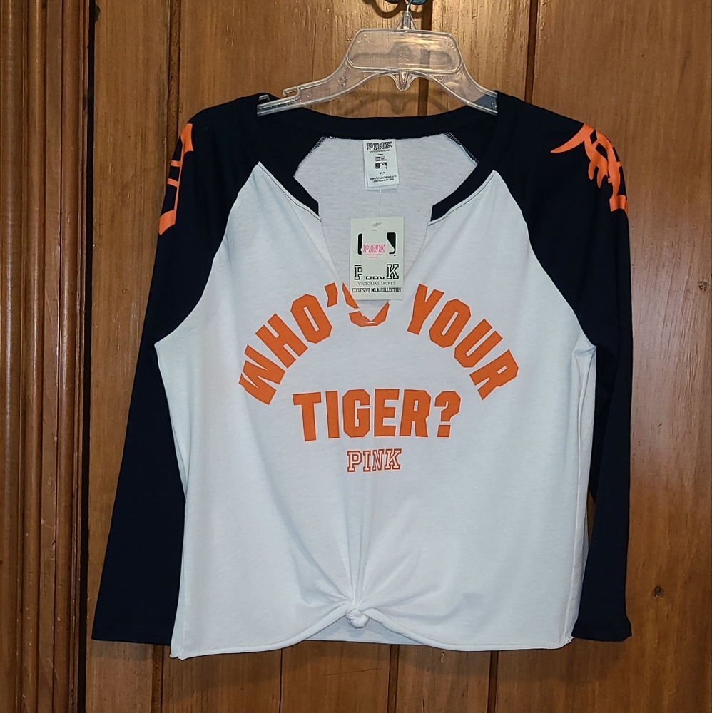 NWT "Pink" by Victoria Secret‎ MBL Collection "Who's Your Tiger" T-Shirt